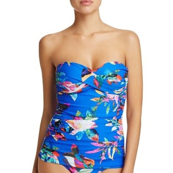 la blanca bandeau tankini